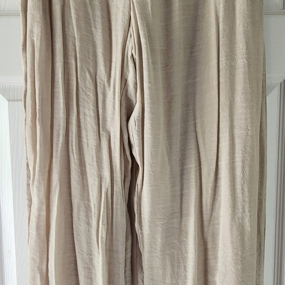 AGB CUTE SUMMER Linen Top n Pants Set - Picture 4 of 9